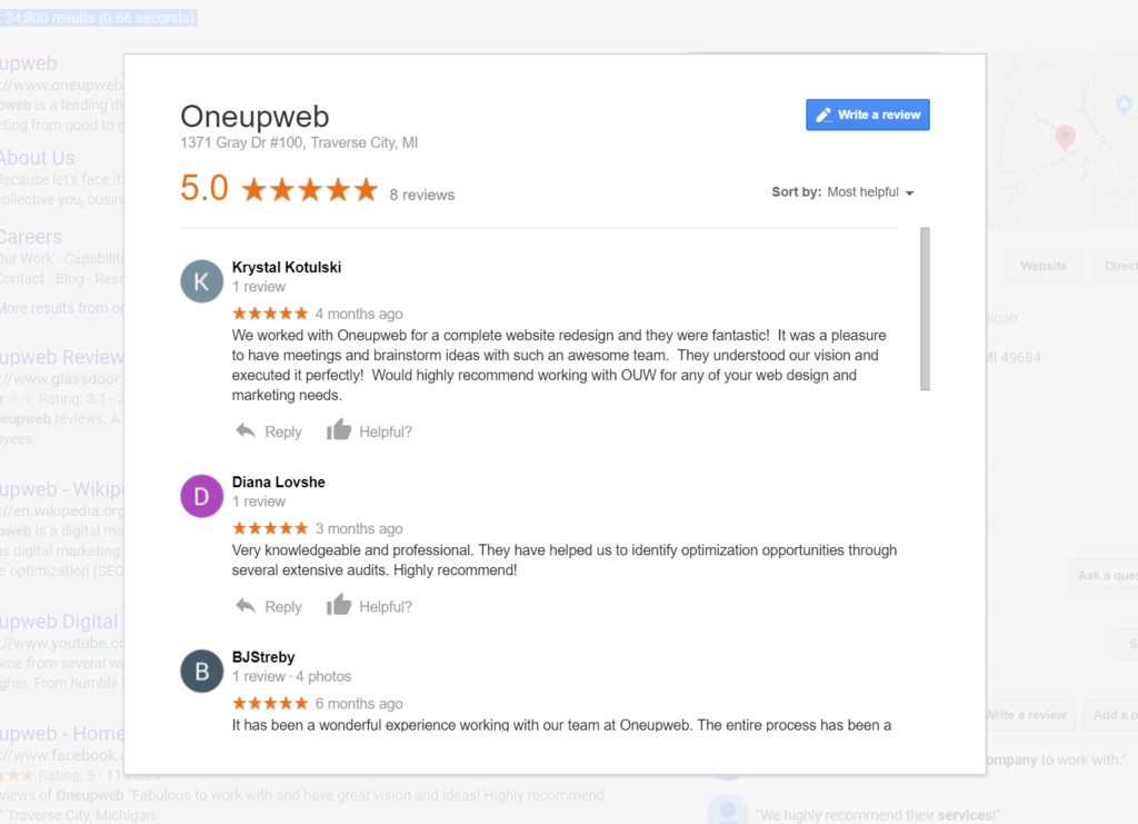 Google Reviews 谷歌评论01