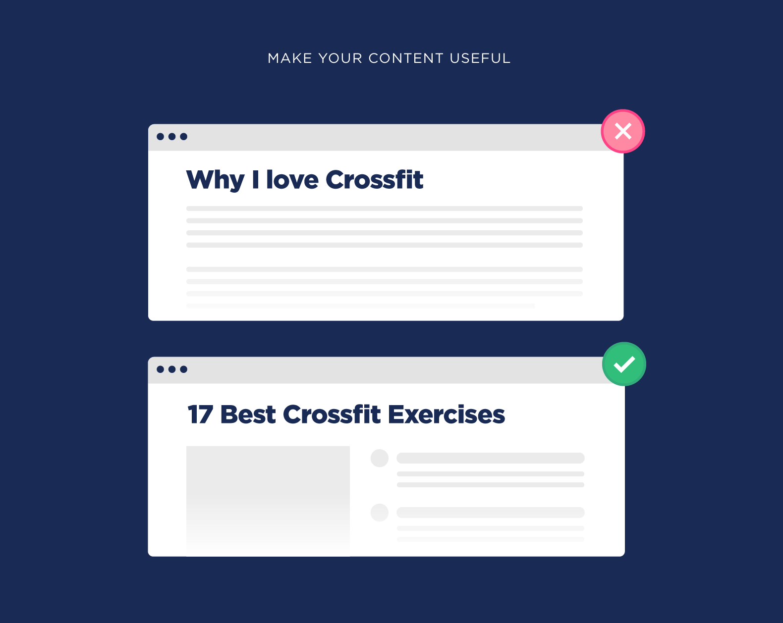 让您的内容变得有用