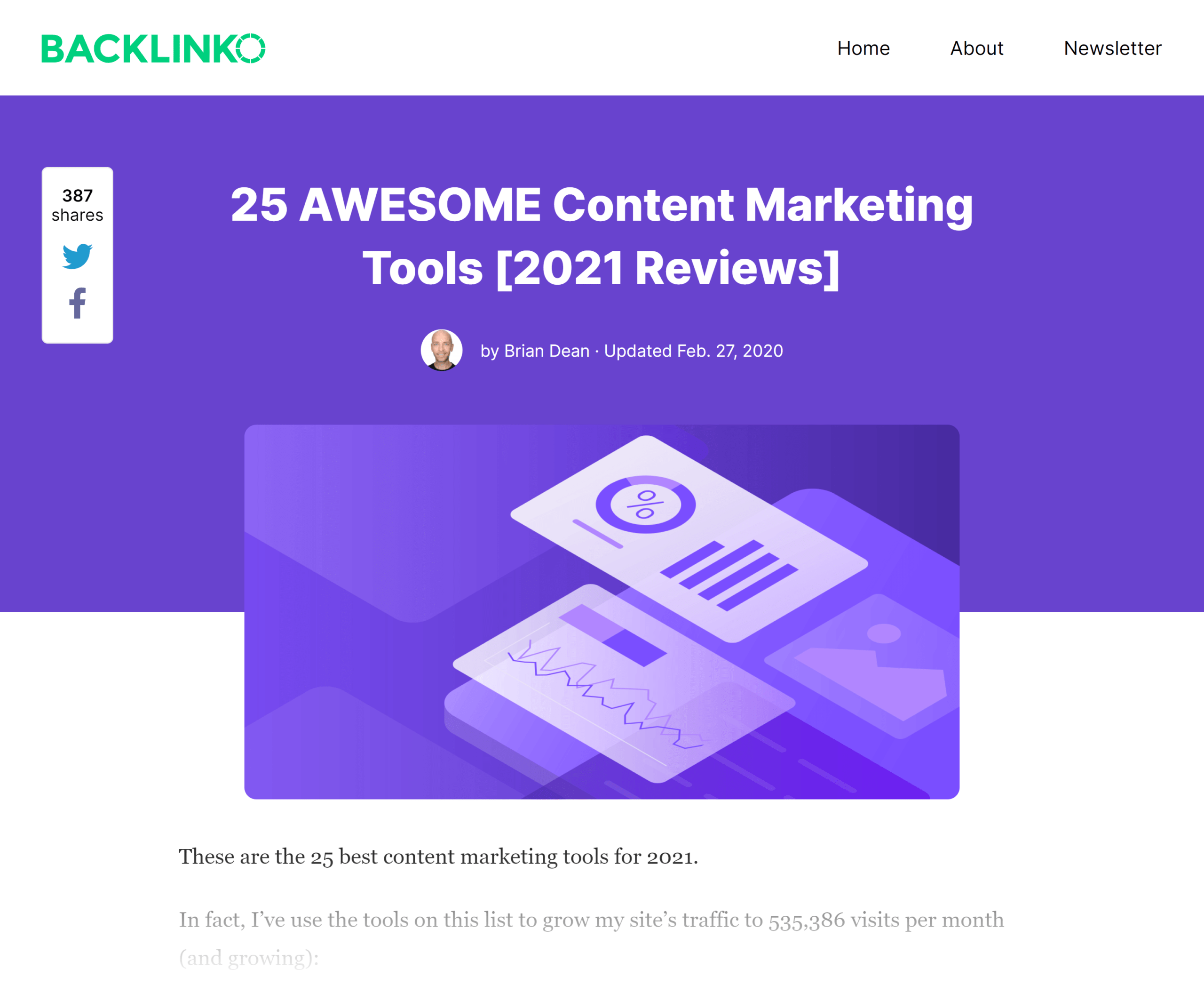 Backlinko – 最佳内容营销工具 Backlinko – 最佳内容营销工具