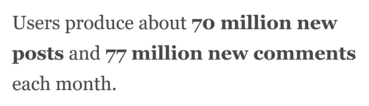 WordPress – 每月发布的帖子数量