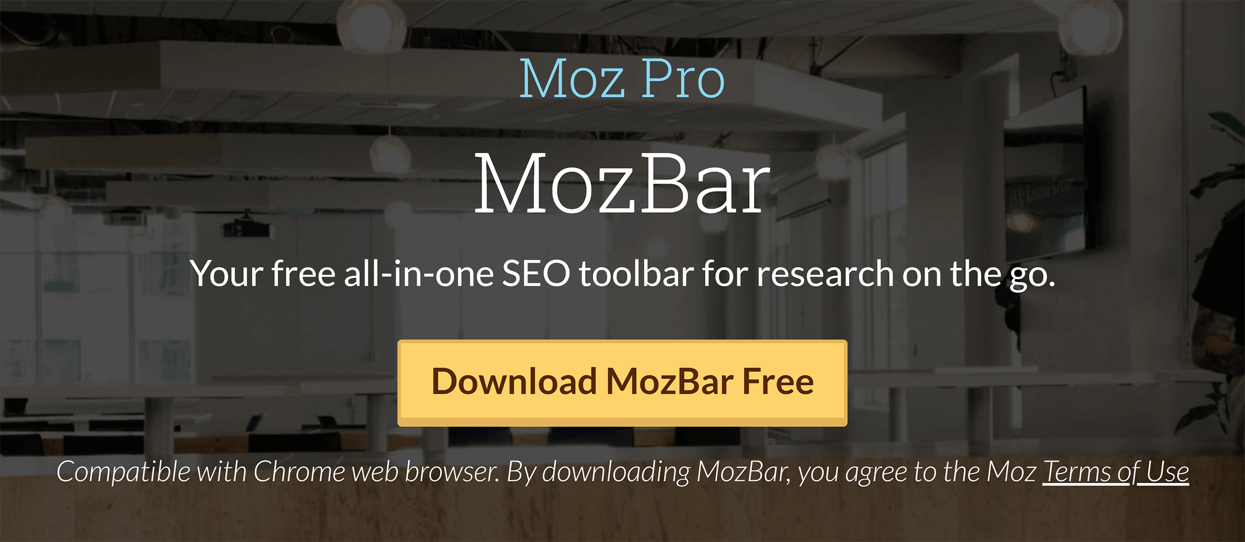 Moz SEO 工具栏